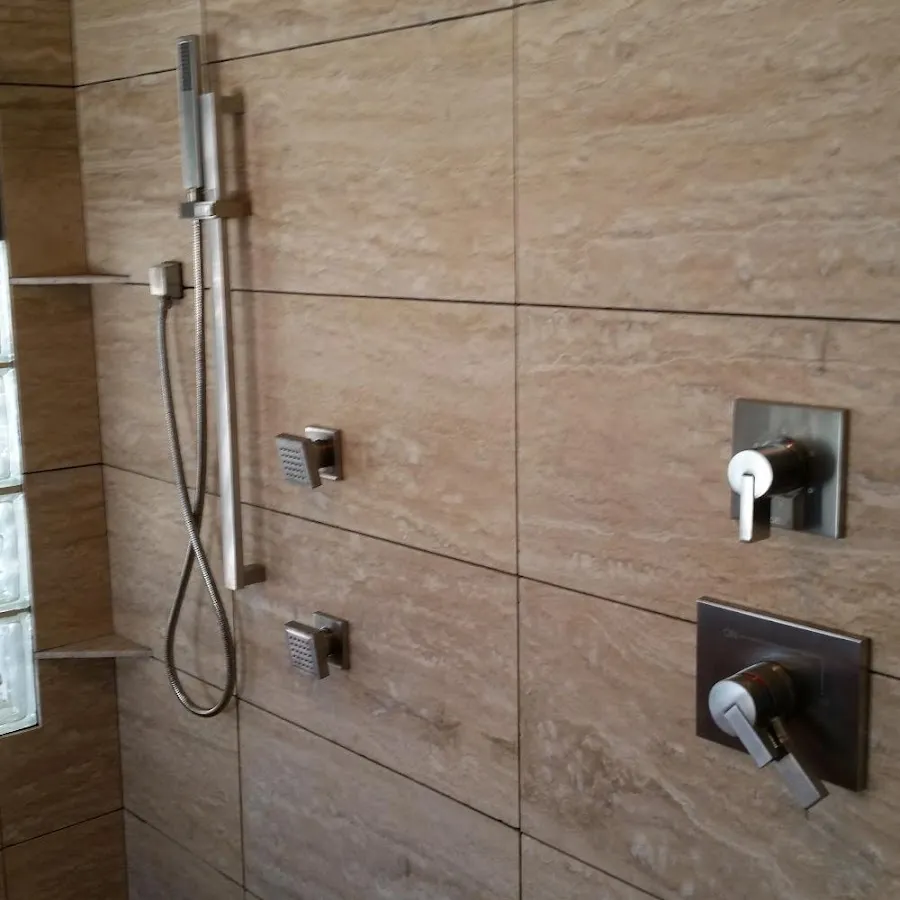 Shower fixture installation for Water Heater Replacement in Seminole